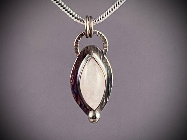 Sterling Silver Moonstone Necklace