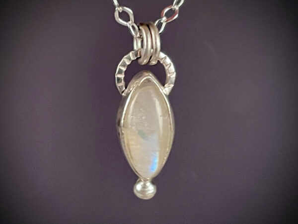 Sterling Silver Moonstone Necklace