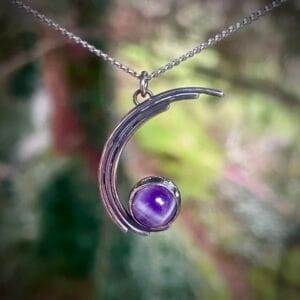 amethyst silver SP1034